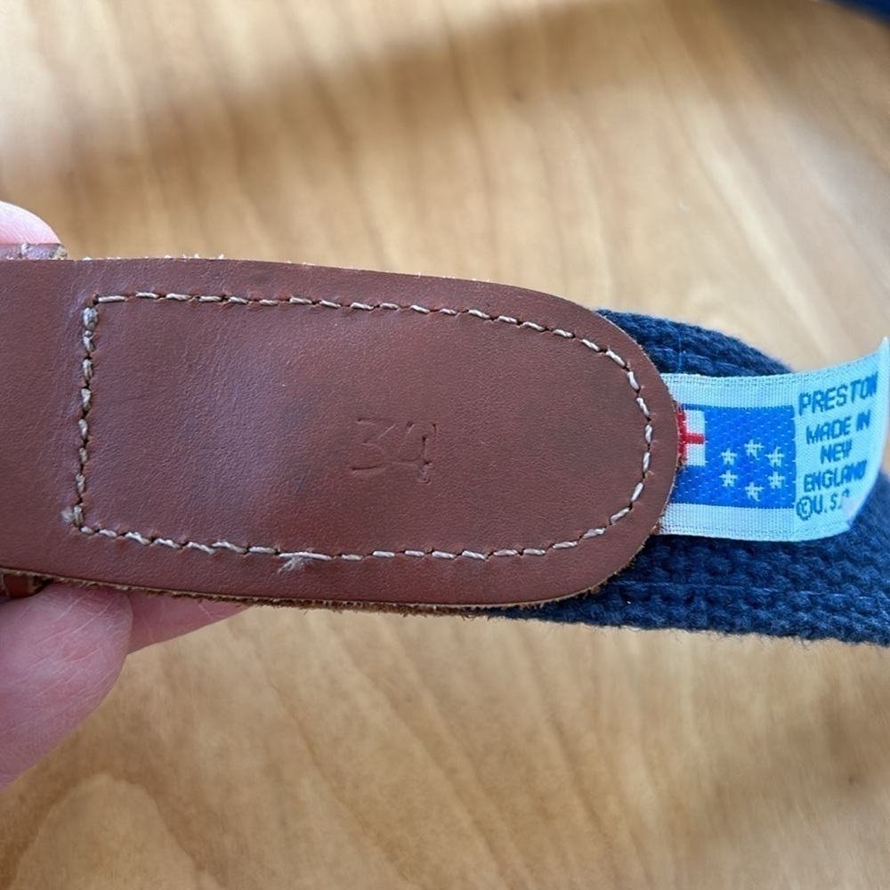 Preston Navy Code Flag Belt - Picture 5 of 15